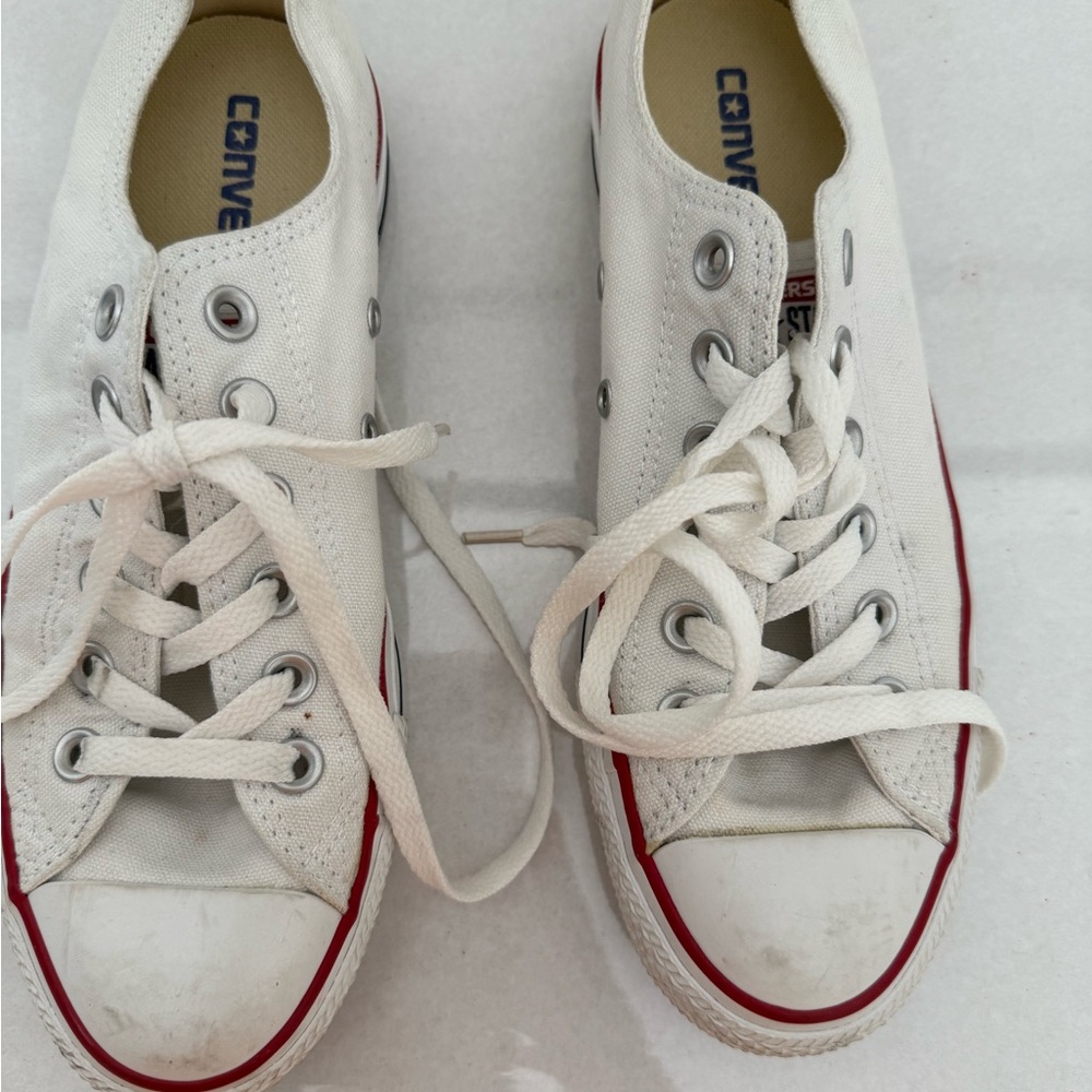 Converse Kids White Sneakers
